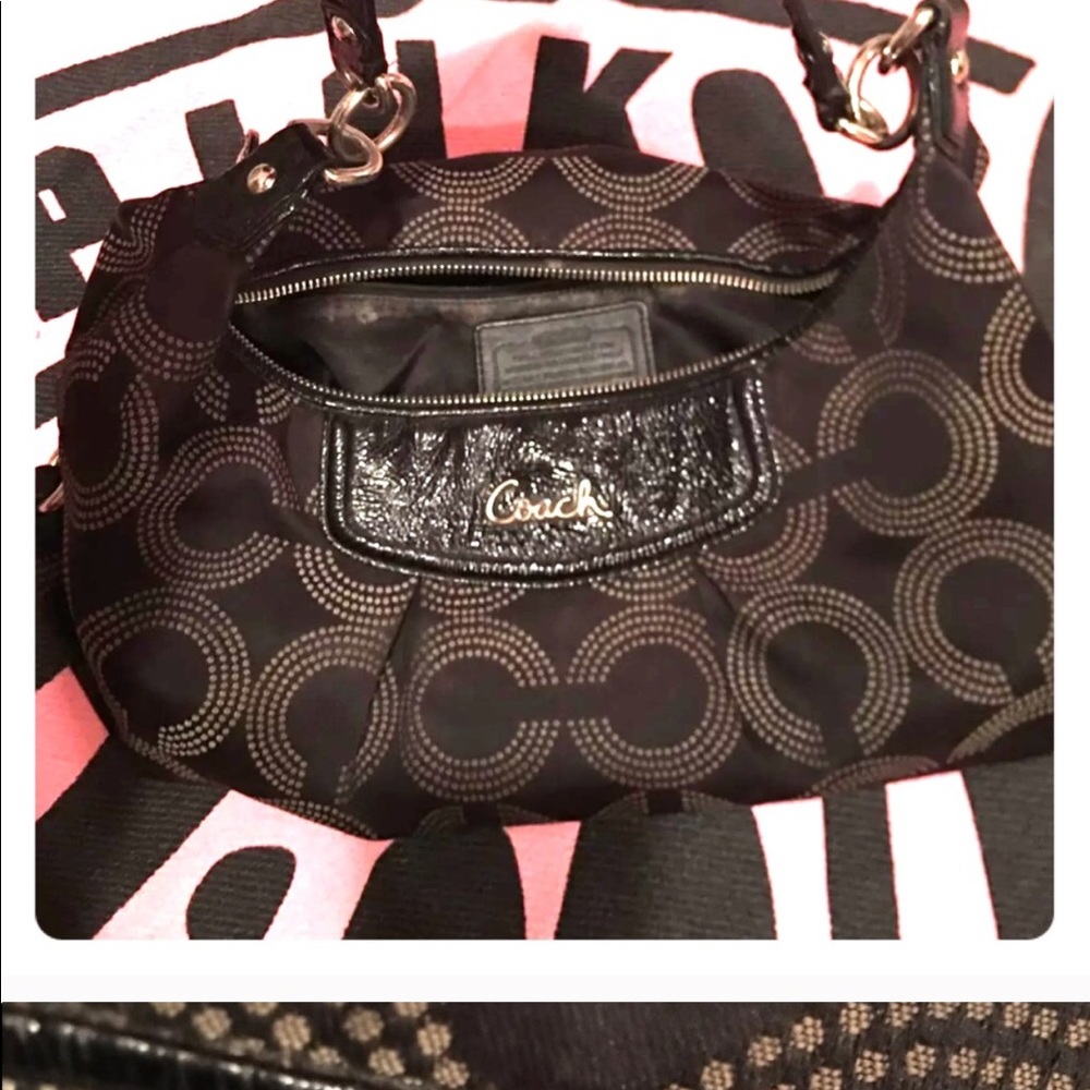 Coach purse and RR jeans